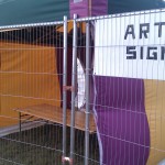 Watchett Festival Artist Cage